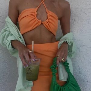 2 piece set Skirt +Top